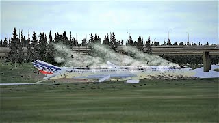 A340 Plane Crash, Runway Overrun, Toronto Pearson International Airport, Air France Flight 358