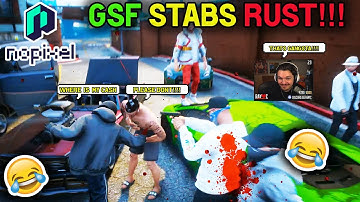 GSF PROSPECT FREDO2X STABS RUST LEADER BENZ (FULL CONTEXT) | GSF VS RUST WAR GTA5 RP NOPIXEL 3.0