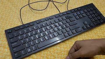 Dell - Wired Multimedia USB Keyboard with Quiet | Chiclet Keys | Spill-Resistant | Black | KB216