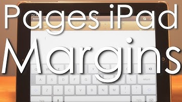 iPad 3 Pages Tutorial: How to Change Margins P7 iPad 2 1