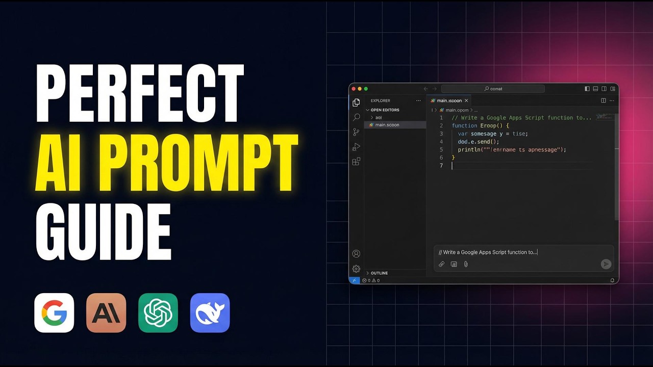 The Perfect AI Prompt for Google Apps Script — ChatGPT, Gemini, Claude ...