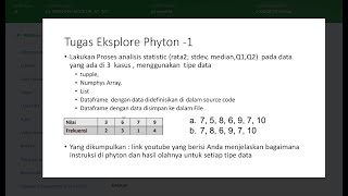 Machine Learning - Eksplore Python 1
