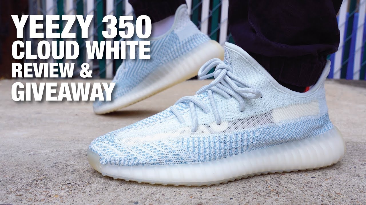 yeezy white and blue