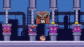 Bounce Ball 5 | Gameplay Walkthrough Levels 61-75 Boss Fight