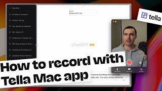 How to record videos with Tella Mac app