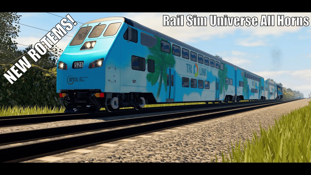 Rail Sim Universe All Horns (Rotem Update / Pre V6.0)