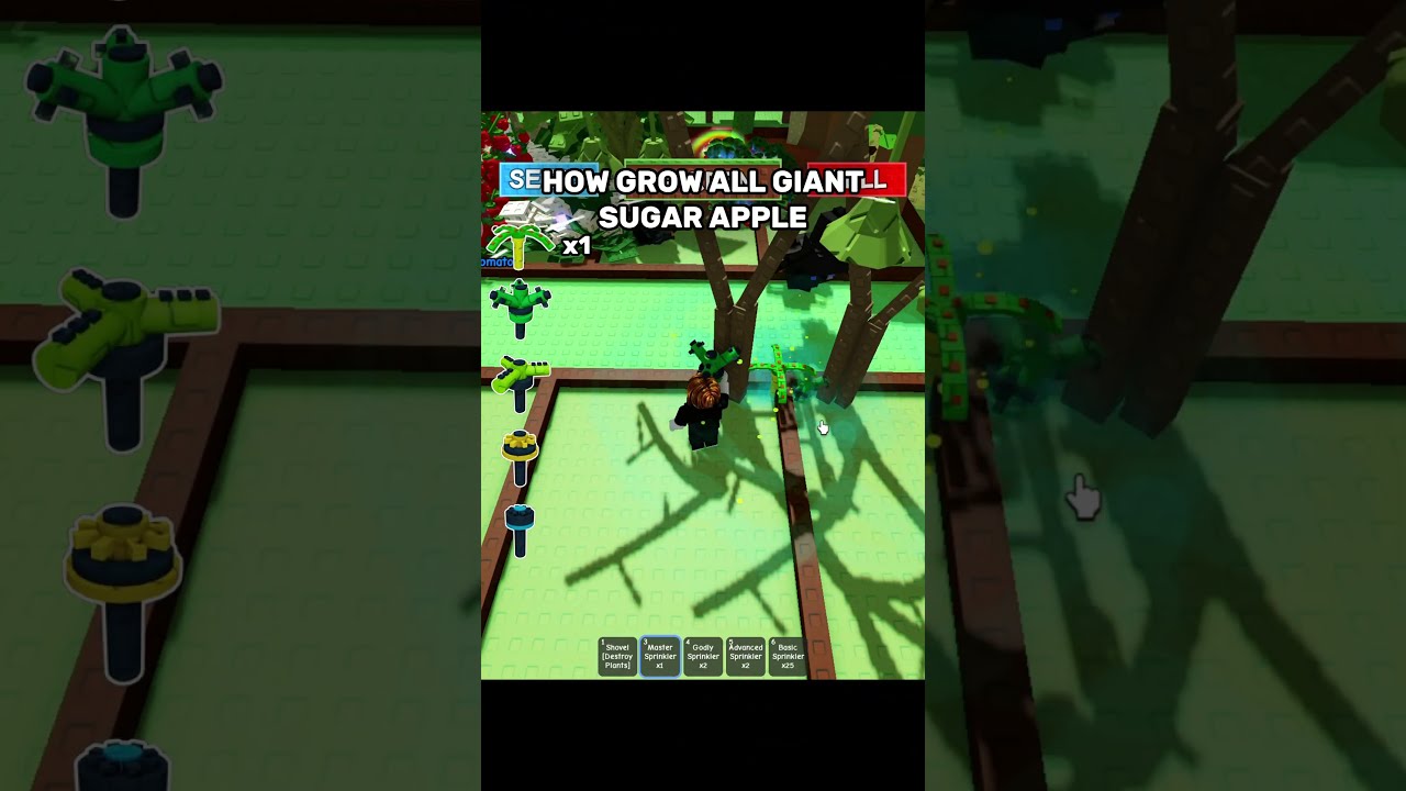 How To Grow All Giant Sugar Apple A Garden Roblox