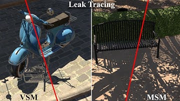 Real-Time Pixel-Perfect Hard Shadows with Leak Tracing