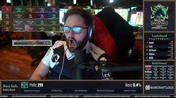 Team Liquid World First Anduin MYTHIC 8/11 , Insane tanks solo (SotFO) - 9.2 Eternity