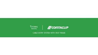 Tutorial KDSI-SR-G | Cable entry system with split frame