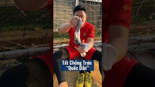 Review Và Trải Nghiệm Tất Chống Trơn Quốc Dân #hongsongk #bongda #goalkeeper