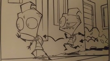 Invader Zim - Invader Poonchy (Storyboards)
