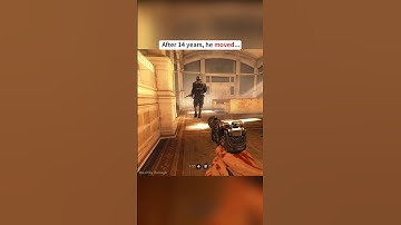 After 14 years...he moved - Wolfenstein The New Order stealth kills gameplay