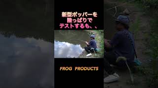 新型ポッパーのプロトタイプをテスト！！
