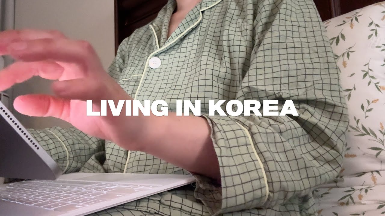 living in Korea | exercise-hurt-rest vlog | workout, china trip planning and what I ate