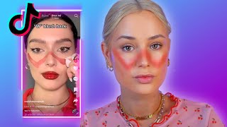 JE ME MAQUILLE AVEC DES HACKS TIKTOK
