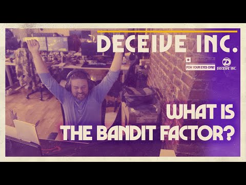 Deceive Inc. Closed Alpha Developer Diary - What is "The Bandit Factor"?