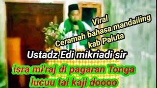 isra mi'raj di pagaran Tonga kab paluta