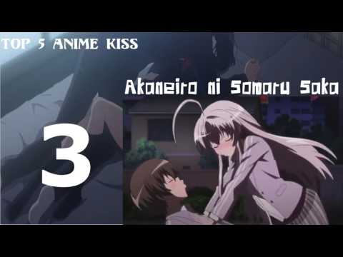 Top 5 Anime Kiss scene #13 HD - YouTube