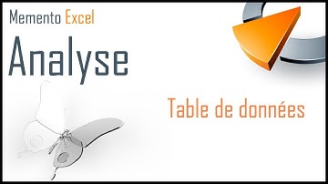 Créer une table de données dans Excel - Formation Excel Marseille