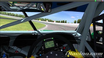 iRacing.com AUSCAR Series Testing @ Pocono Speedway.wmv