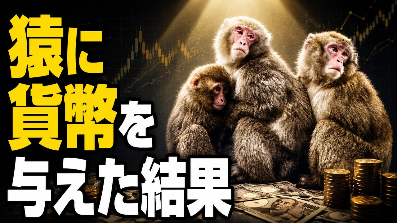 【閲覧注意】猿にお金を教えた実験が闇深すぎる（資本主義の起源）