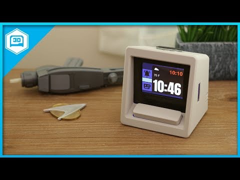 Star Trek Alarm Clock – PyPortal #3DPrinting #CircuitPython