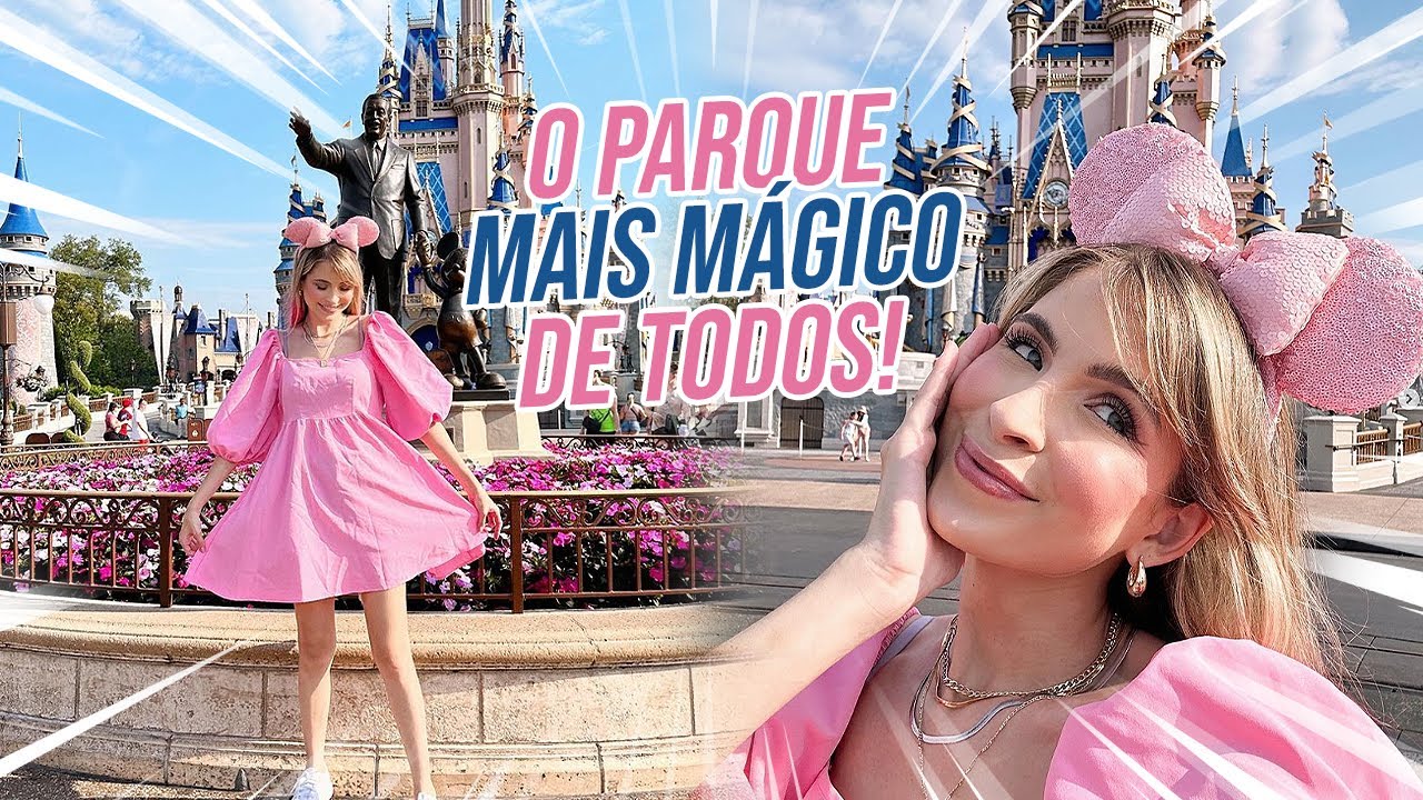 NOSSO DIA MÁGICO NO MAGIC KINGDOM 🏰 o MELHOR LUGAR do MUNDO!!! YouTube