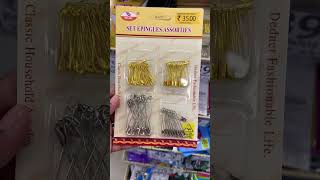 Safety Pins 🧷 #shorts #dmart