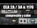 Cmo utilizar los compresores waves cla 2a  3a  1176  produceaudionet