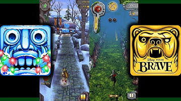 Temple Run 2 Frozen Shadows Vs Temple Run Brave