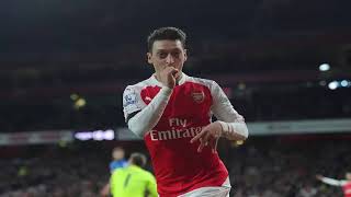 Mesut Özil Amazing Goal - Everton vs Arsenal 1- 2 (22/10/2017)