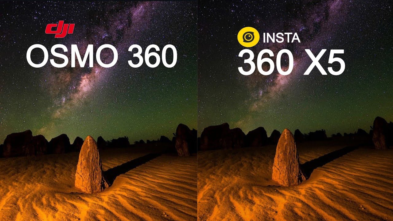 Dji Osmo 360 VS Insta360 X5 Camera test Comparison - YouTube