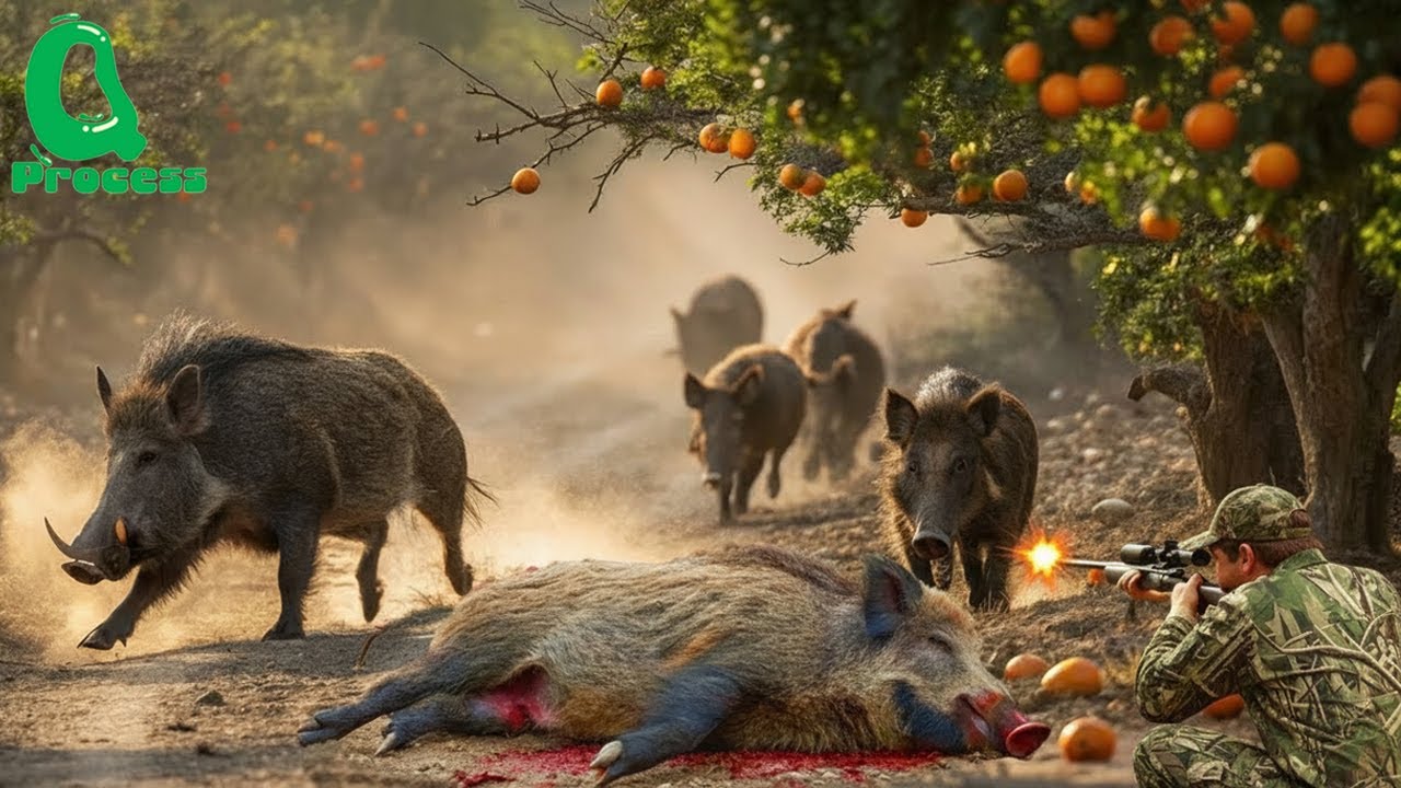 Exploding Wild Boar GIANT Wild Boars Destroy Orange Farm – Farmers Relentless, Hell Bent On ...