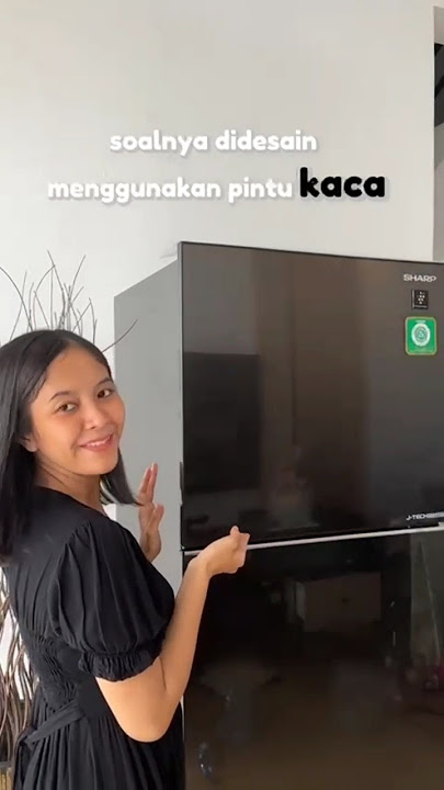 KULKAS SHARP DUA PINTU SJ-426GI-MK || KULKAS ANTI BAU DAN HEMAT ENERGI
