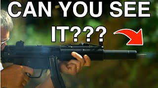 Heckler & Koch MP5 SD Slowmotion HK MP5 SD in Zeitlupe H&K