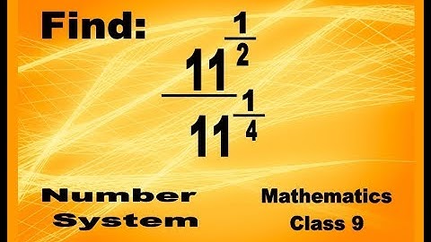 Mathematics Class 9th NUMBER SYSTEM Simplify Exponents and Powers of Real Numbers