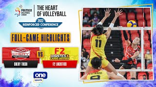 Chery Tiggo vs. F2 Logistics highlights | 2022 PVL Reinforced Conference - Oct. 11, 2022