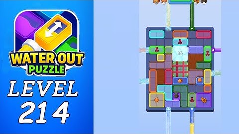Water Out Level 214 Walkthrough