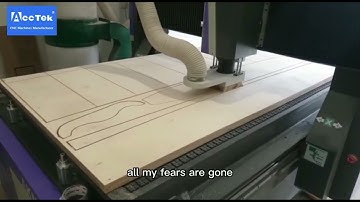Feedback Video About AccTek CNC Router AKM1325C From Israel Customer