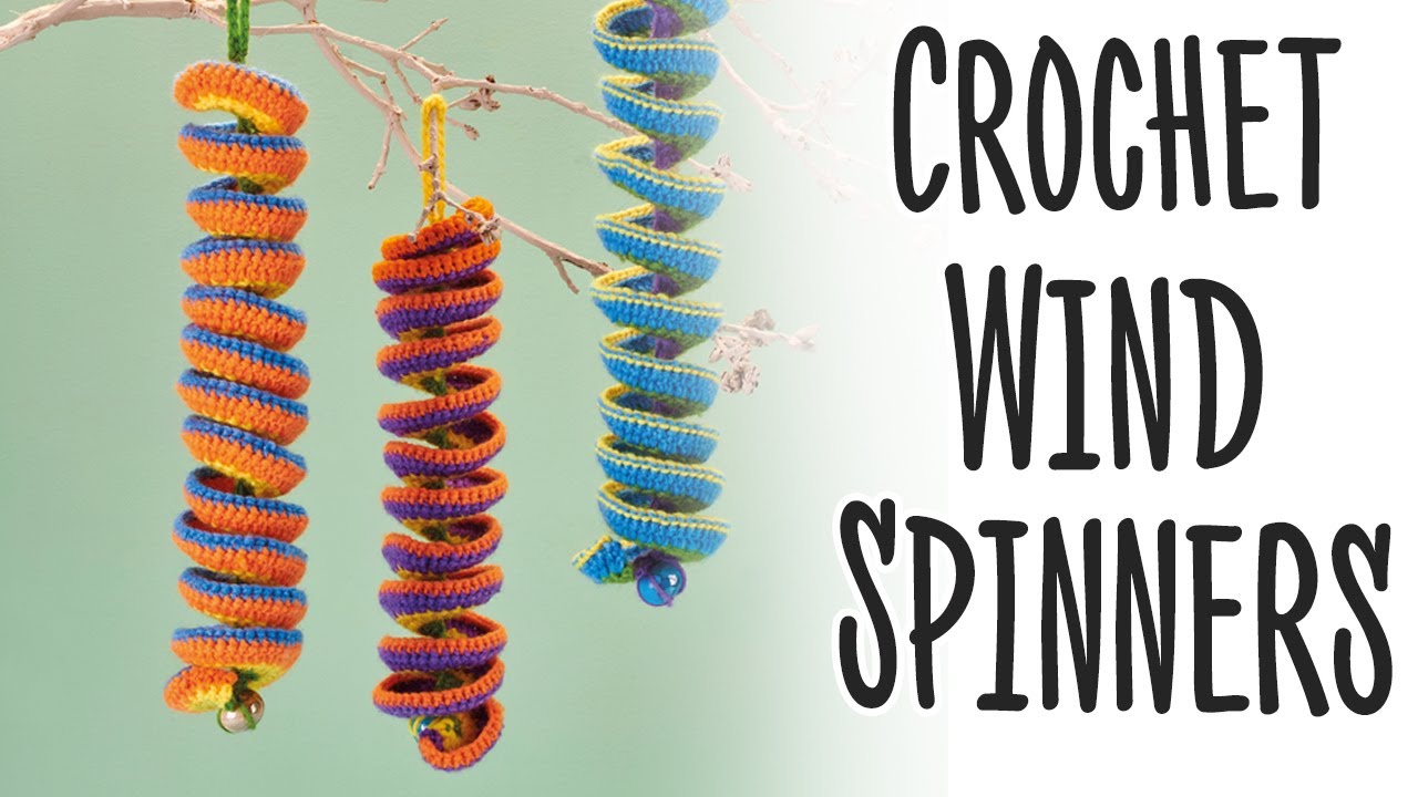 Crochet Wind Spinner - Crazy Cool Crochet