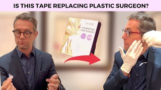 Instant Facelift Tape Review Plastic Surgeon Try 5-Second Facelift Without Surgery