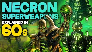 NECRON SUPERWEAPONS explained in 60 SECONDS - Warhammer 40k Lore