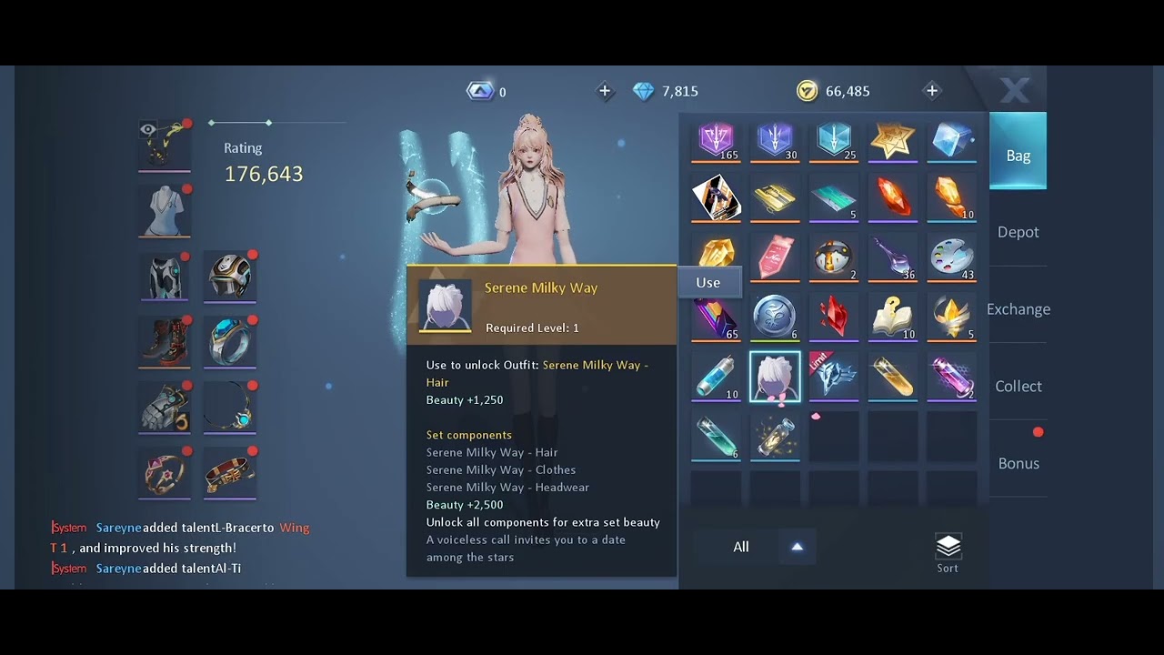 Dragon Raja Global - Mall war - Serene Milky Way Hair (2)!