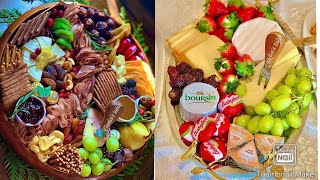How to build the ultimate charcuterie and cheese board لوحة الاجبان الفواكه واللحوم