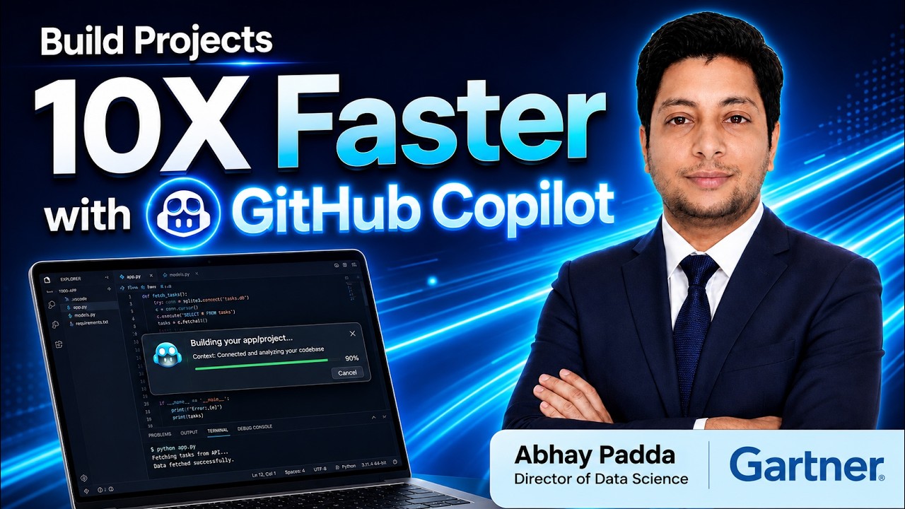 Build Projects 10X Faster with GitHub Copilot - Live Demo, Prompts & 6 Mistakes to Avoid