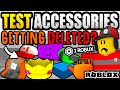 Test Accessories Are A WASTE OF ROBUX!? (ROBLOX)