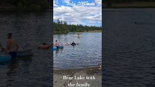 At Bear Lake North Of Spokane With Rob, Rachel, Dave ,Kaylee And Emma