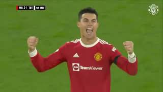 Ronaldo hat-trick seals vital win!  Manchester United 3-2 Tottenham - Highlights  Premier League