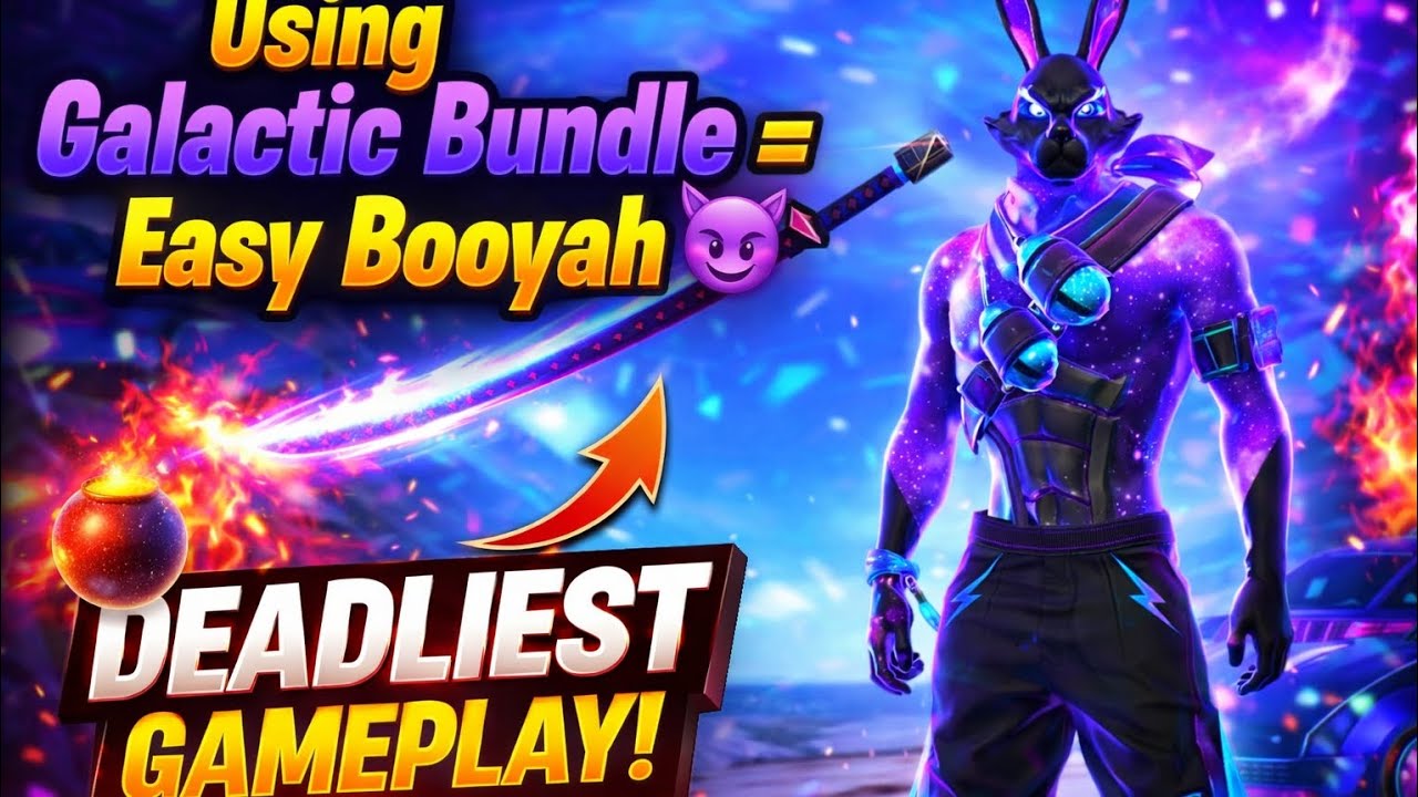 Using galactic bunny easy booyah with prime 8 friend 